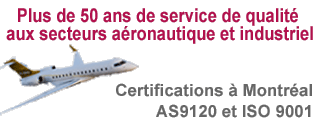 Certificat ISO 9001 et AS9120